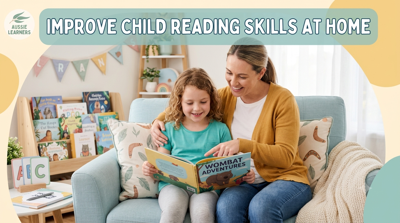 How to Improve Child Reading Skills at Home Australia
