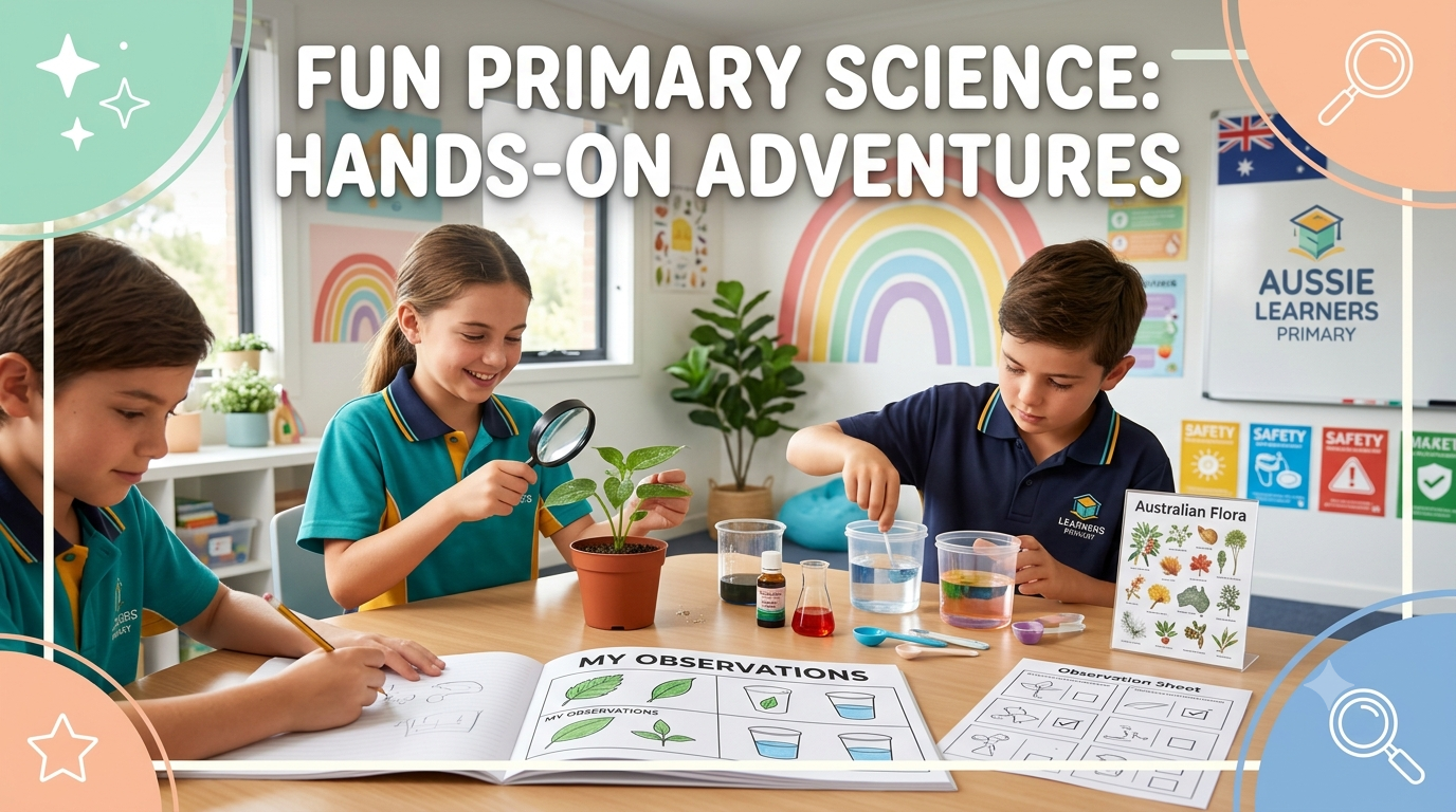 7 Free Term 3 Science Activities for Australian Primary Classrooms