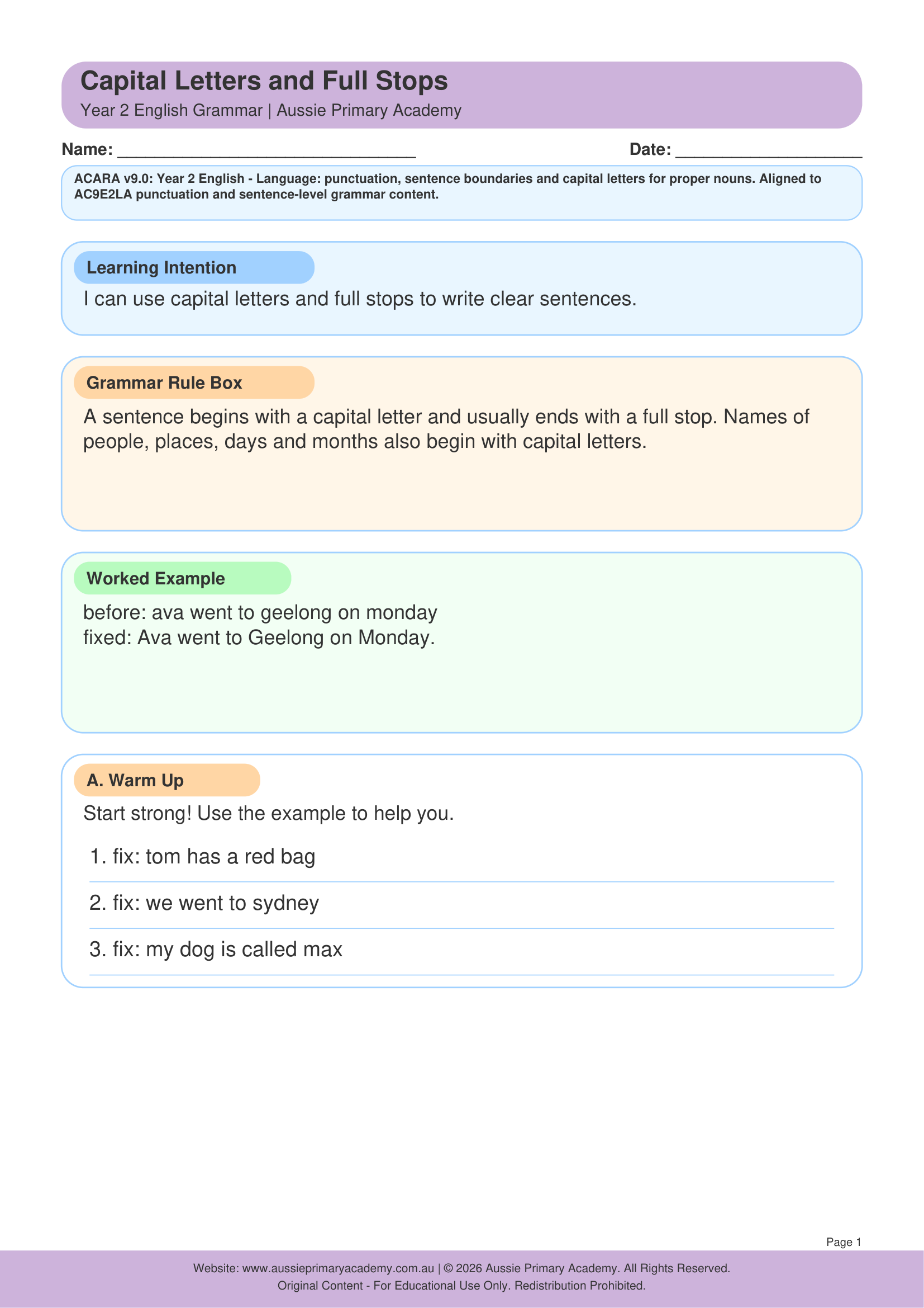 year-2-capital-letters-and-full-stops Preview