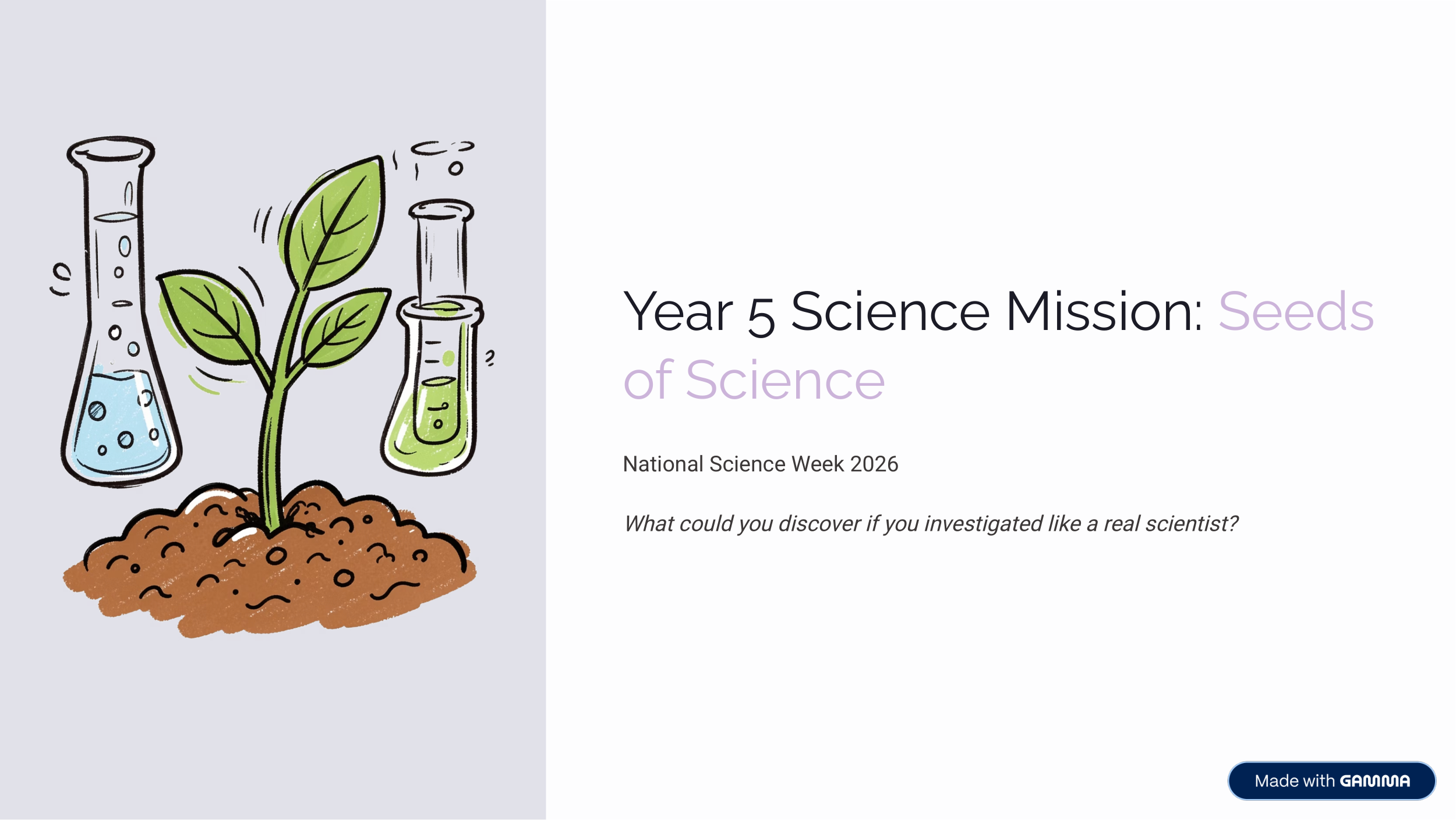Mission Seeds Of Science .Pdf worksheet preview